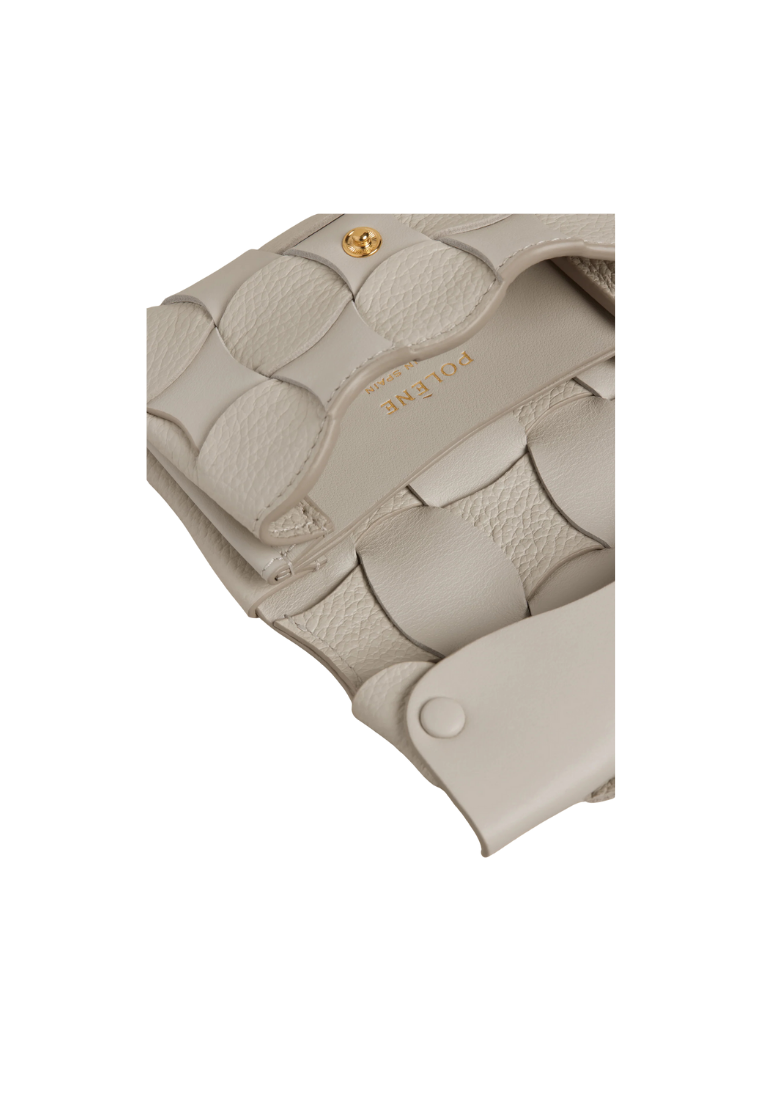 ( PREORDER ) Polene Neiti Card Holder In Duo Chalk