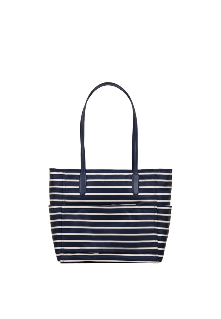 Kate Spade Chelsea The Little Better Marina Stripe Printed Tote Bag In Parisian KB603