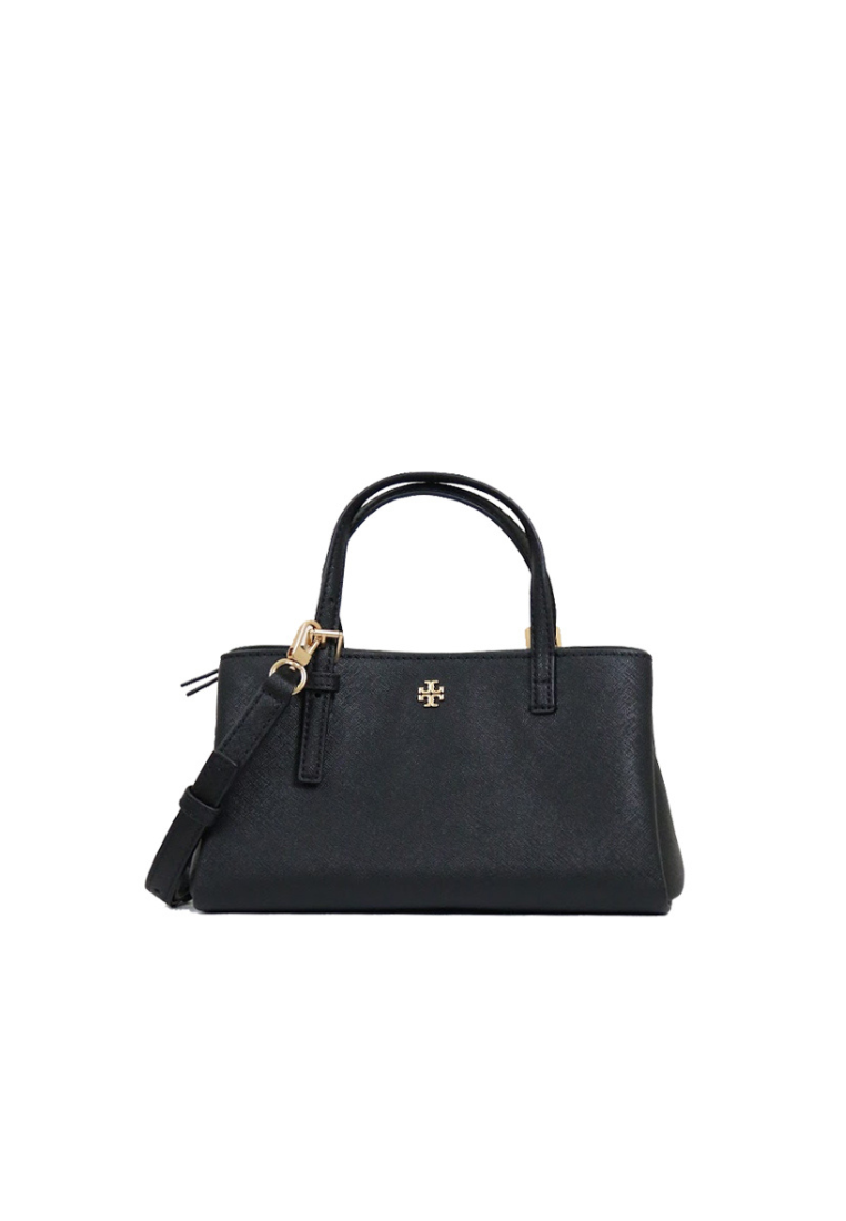 Tory Burch Emerson Mini Tote Bag In Black 146394