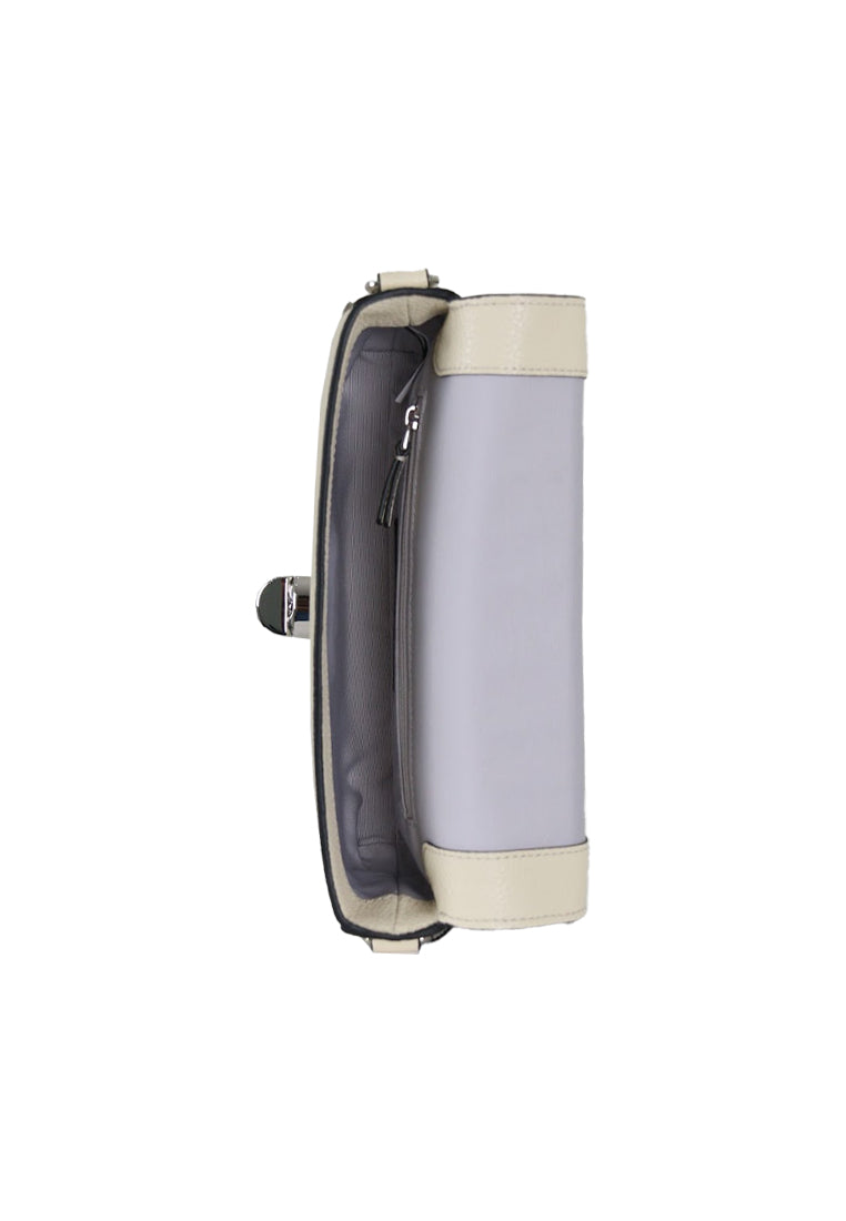 Marc Jacobs 2Way Shoulder Bag Plain Leather In Marshmallow 4F3HSH016H02