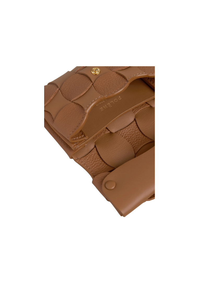 ( PREORDER ) Polene Neiti Card Holder In Duo Camel