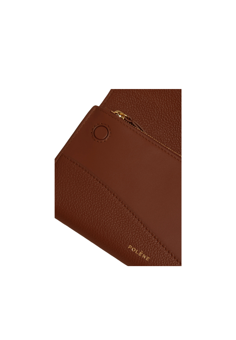 ( PREORDER ) Polene Sierra Wallet In Duo Cognac