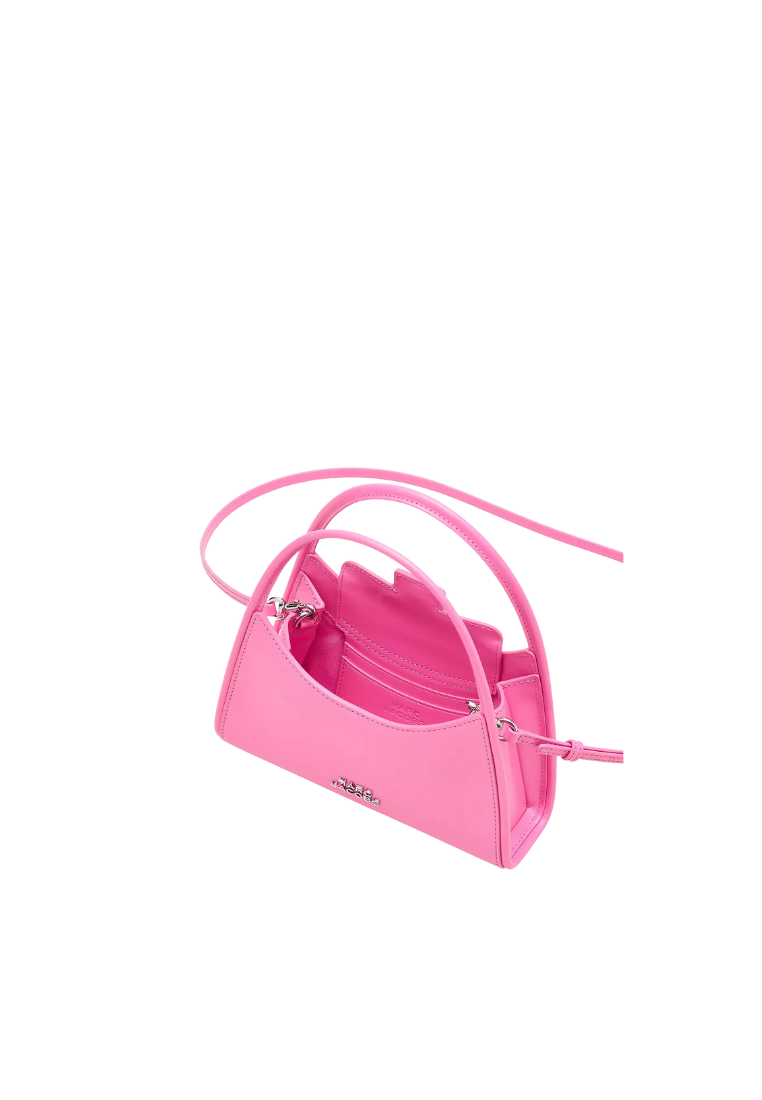 ( PREORDER ) Marc Jacobs The Glam Claw Clip Crossbody Bag In Bow Pink 2P5HCR010H02