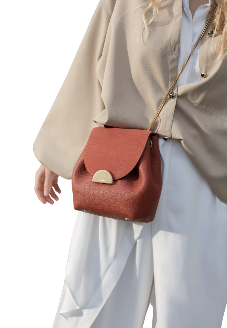 ( PREORDER ) Polene Numero Un Mini Shoulder Bag In Terracotta