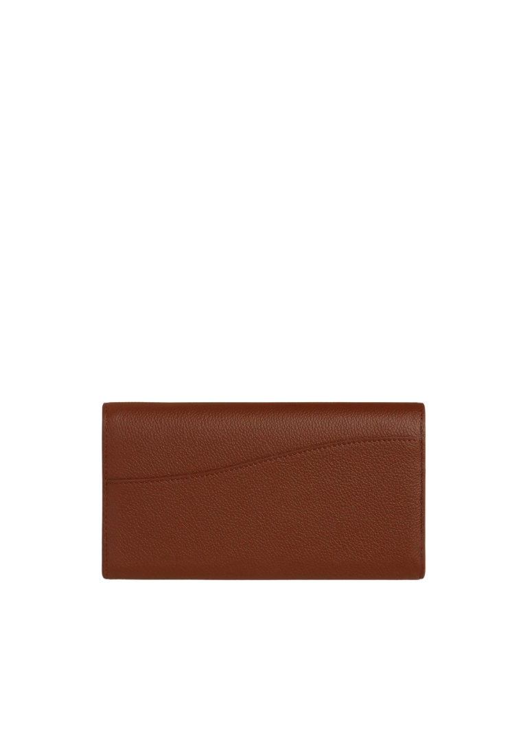 ( PREORDER ) Polene Sierra Wallet In Duo Cognac