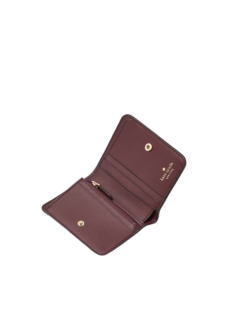 Kate Spade Lena Small Billfold Wallet In Cherrywood KH788