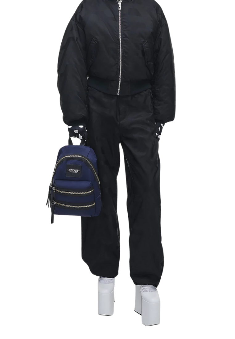 ( PREORDER ) Marc Jacobs Biker Backpack In Midnight Blue 2F3HBP029H02
