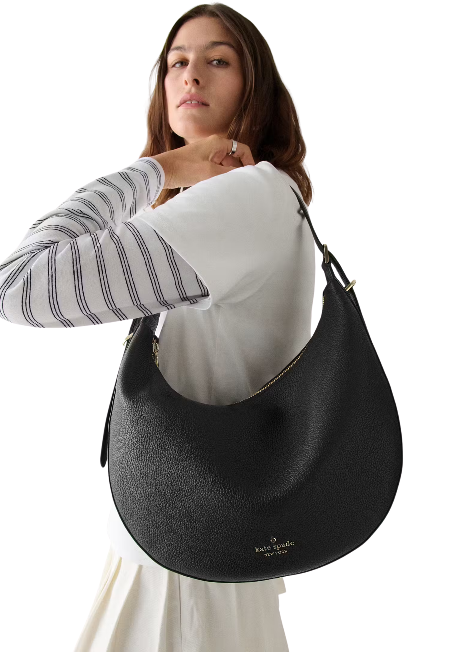 Kate Spade Nova Large Shoulder Bag In Black KM686