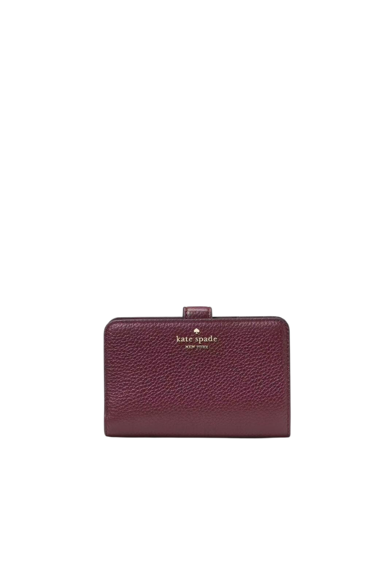 Kate Spade Lena Medium Billfold Wallet In Cherrywood KH787