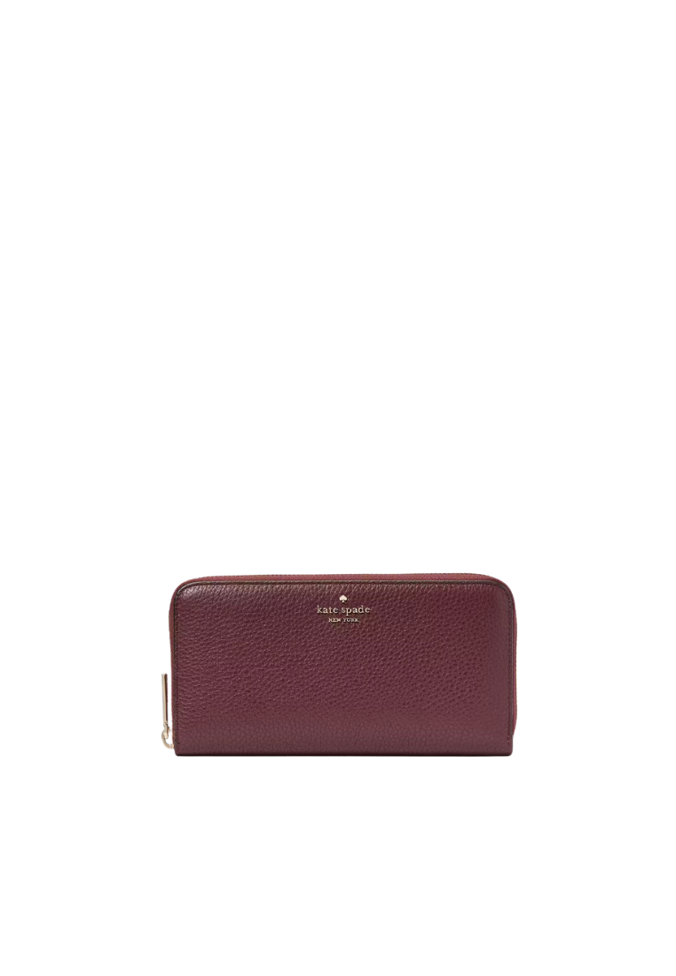 Kate Spade Lena Large Continental Wallet In Cherrywood KH786
