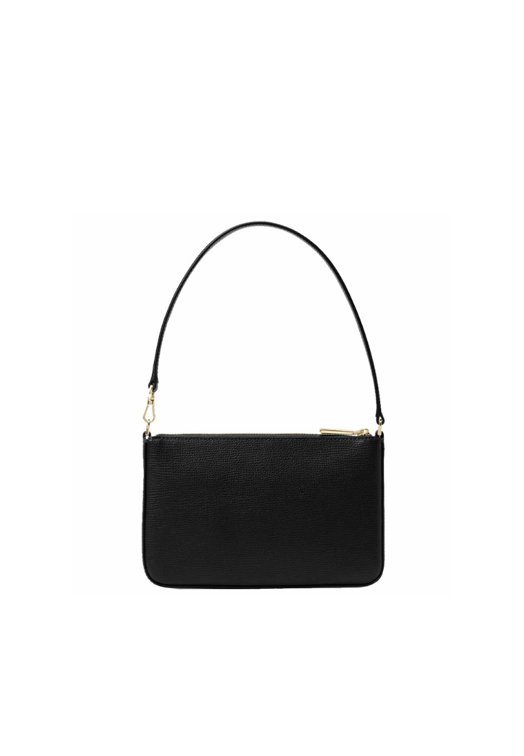 Kate Spade Spade Flower Embroidered Wallet Convertible In Black KL898