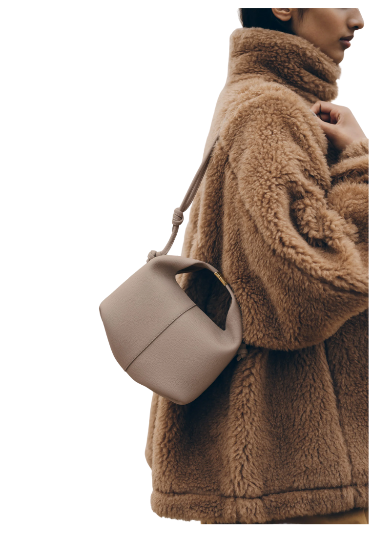 ( PREORDER ) Polene Beri Crossbody Bag In Taupe