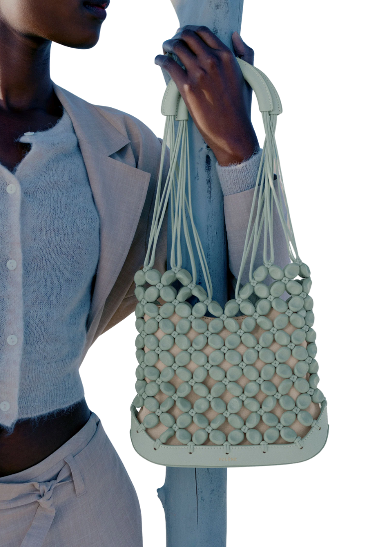 ( PREORDER ) Polene Sole Shoulder Bag In Sea Foam
