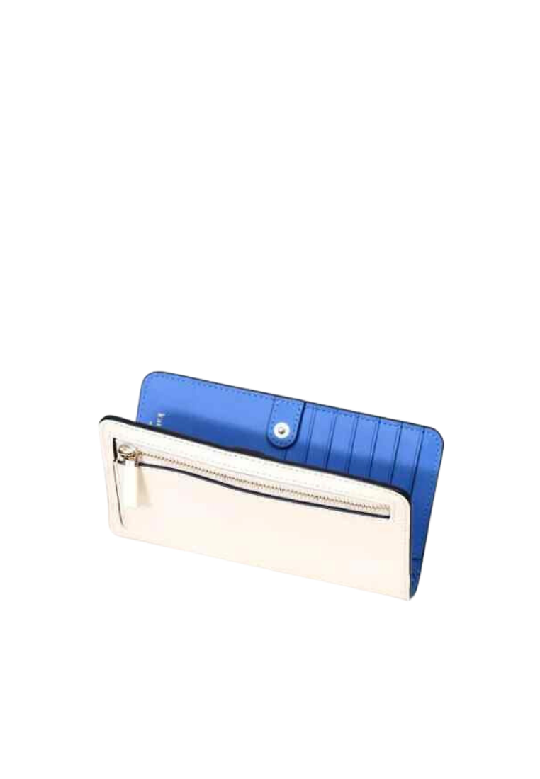 ( AS IS ) Kate Spade Flutter Fly Large Slim Bifold Wallet In Multi KB536