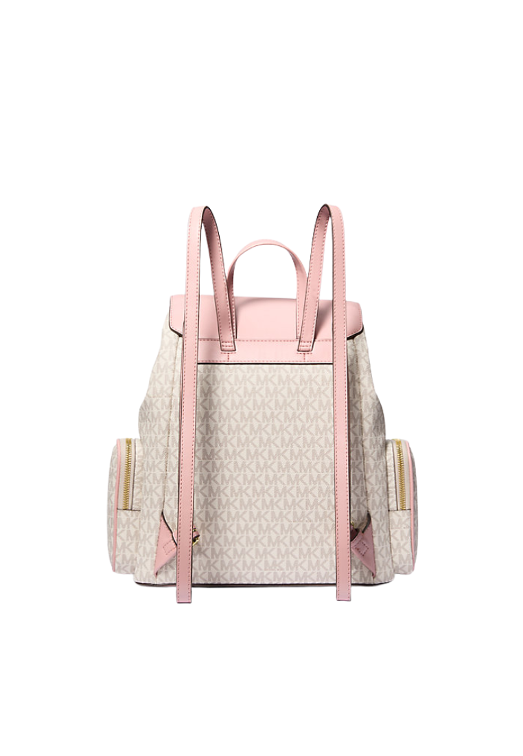 ( PREORDER ) Michael Kors Jet Set Large Logo Backpack In Powder Blush 35T1GTTB3B