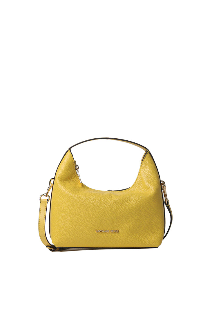 Michael Kors Ember Messenger Bag Small Leather In Daisy Yellow 35F4G7Yn1L