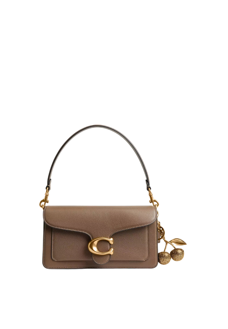 ( PREORDER ) Coach Cherry Bag Charm In Brass 77840