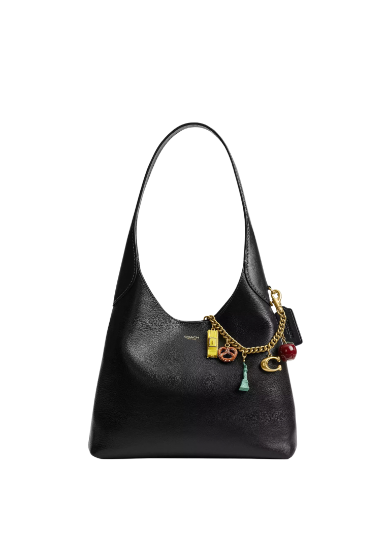 ( PREORDER ) Coach New York Motif Chain Bag Charm In Brass Multi CCX50