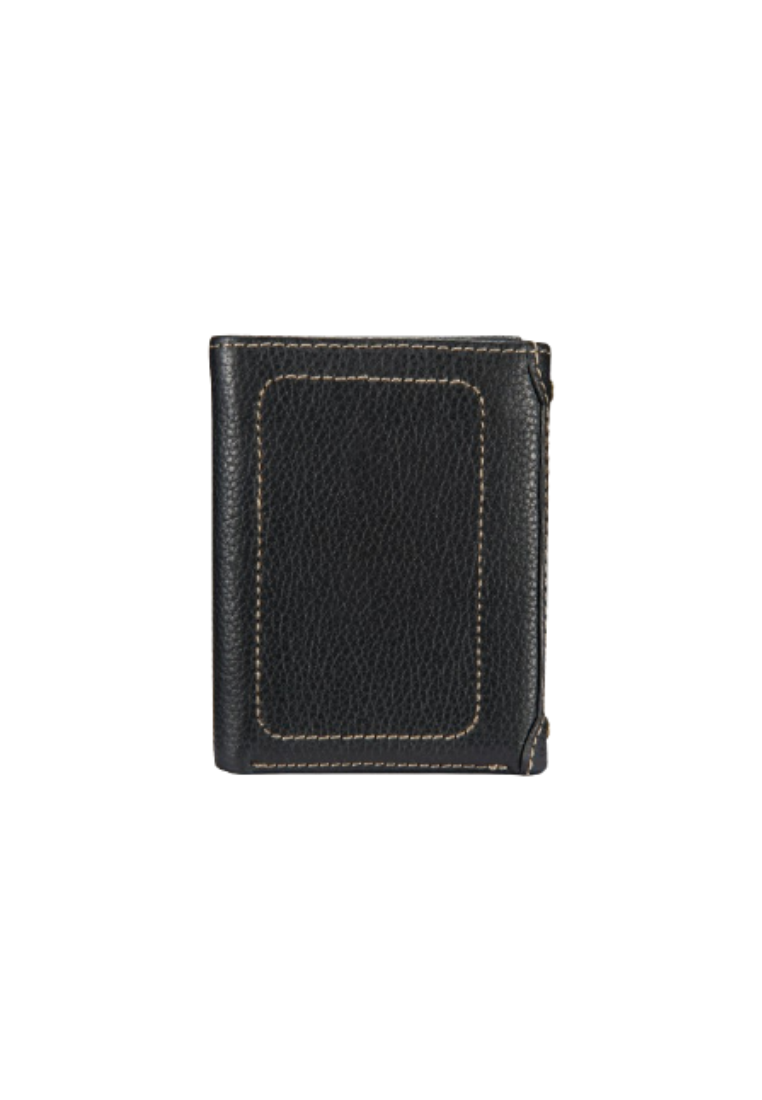 Carhartt Pebble Leather Trifold Wallet In Dark Brown WW0209