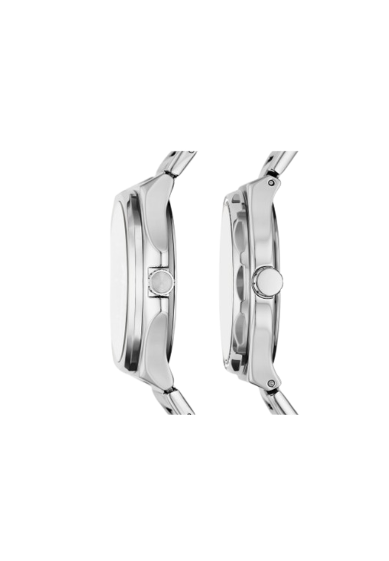 Fossil His And Hers BQ2751SET Multifunction Stainless Steel Watch
