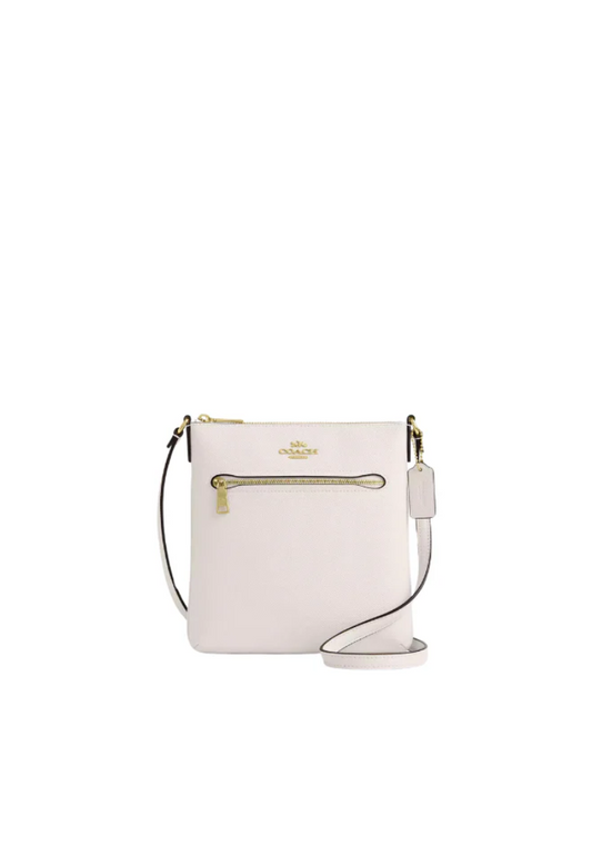 Coach Mini Rowan File Bag In Chalk CV405