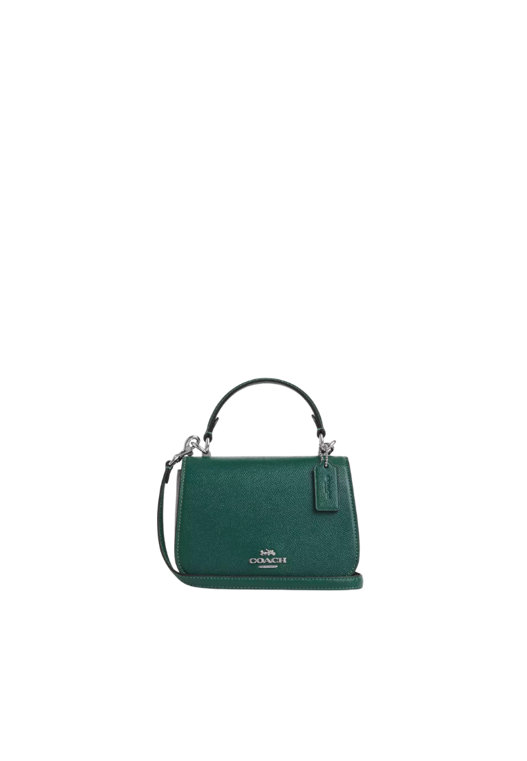 Coach Lysa Top Handle Bag In Emerald Green CX575