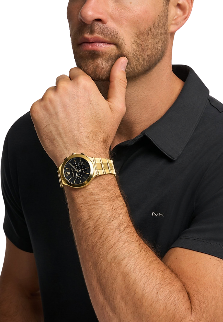( PREORDER ) Michael Kors Oversized Billie Gold-Tone Watch In Gold MK9220