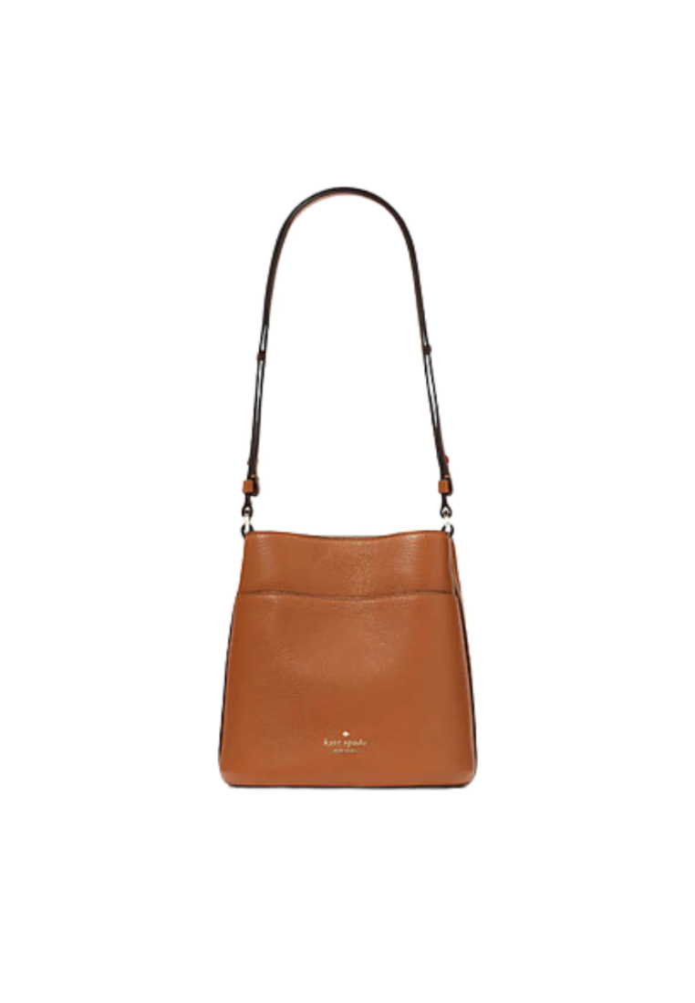 Kate Spade Leila Bucket Bag Small In Warm Ginger KE489