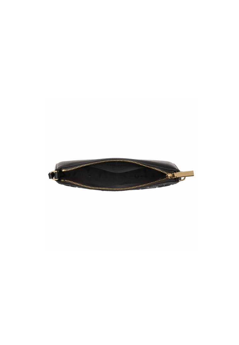 Kate Spade Spade Flower Embroidered Wallet Convertible In Black KL898
