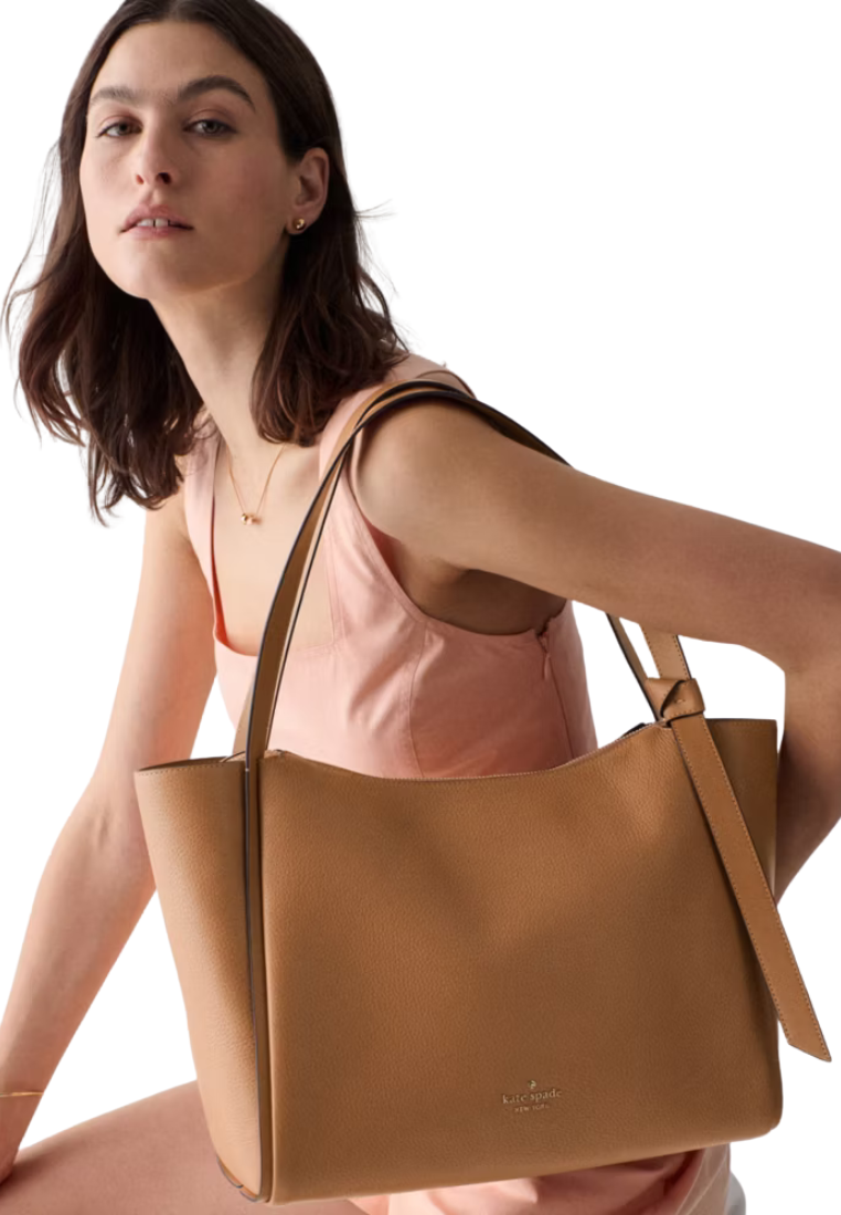 ( PREORDER ) Kate Spade Knott Tote Bag In Bungalow KN658