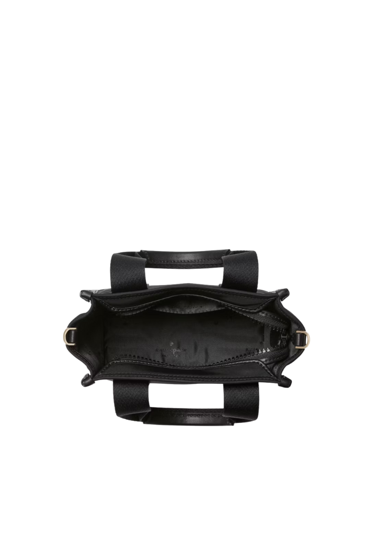 Kate Spade Kip Mini Leather Tote Bag In Black KL936