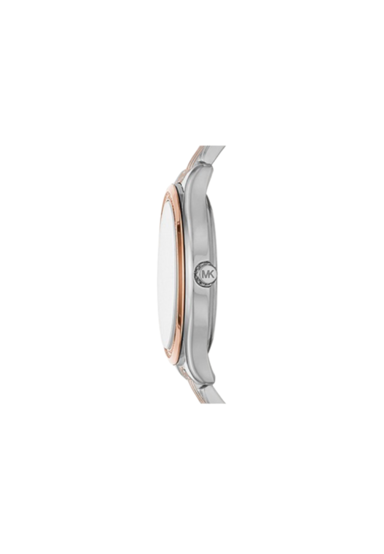 Michael Kors Women's Mindy Three-Hand MK7077 Two-Tone Stainless Steel Watch