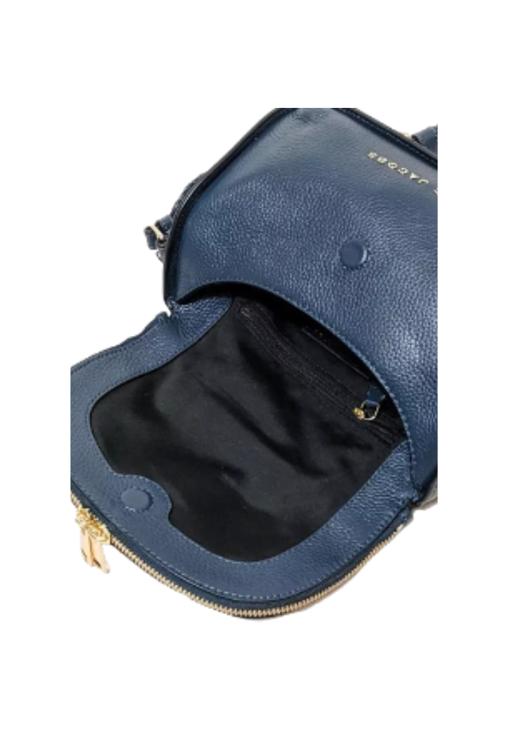 Marc Jacobs The Groove Leather Mini Messenger Bag In Azure Blue 4S4HMS004H01
