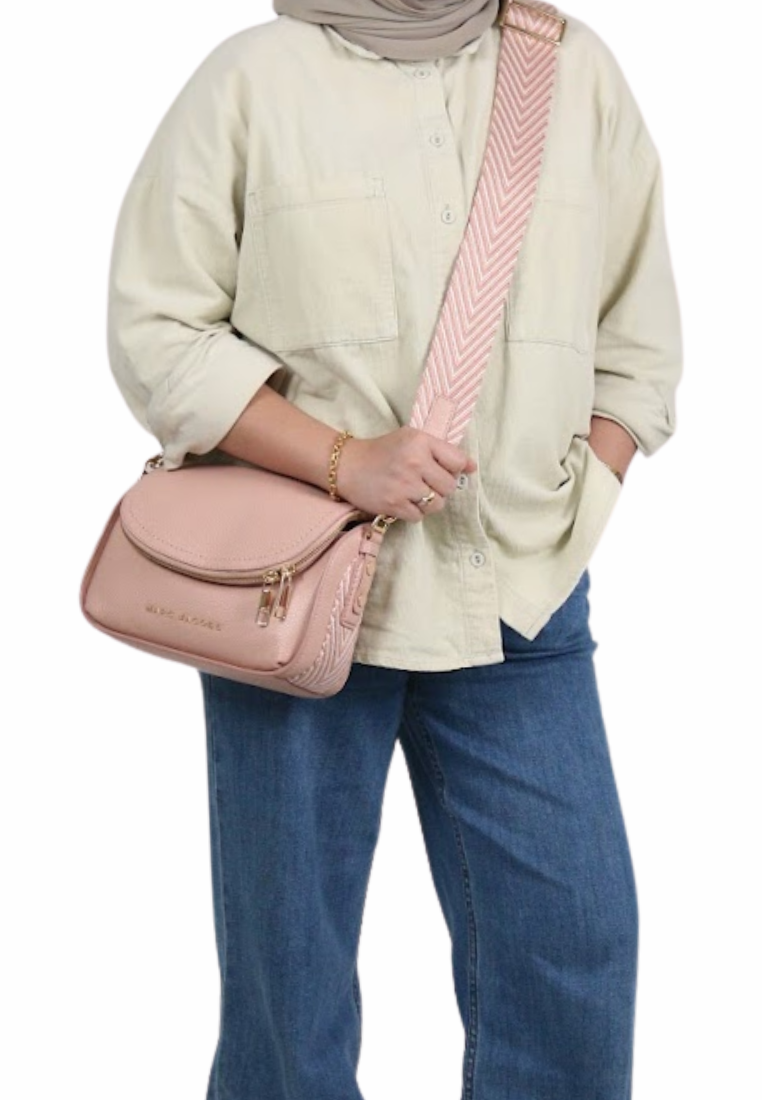 Marc Jacobs Groove Mini Messenger Bag In Rose 4S4HMS004H01