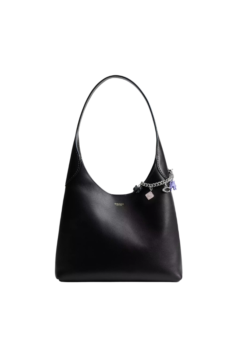 ( PREORDER ) Coach Motif Chain Bag Charm In Silver CZ633