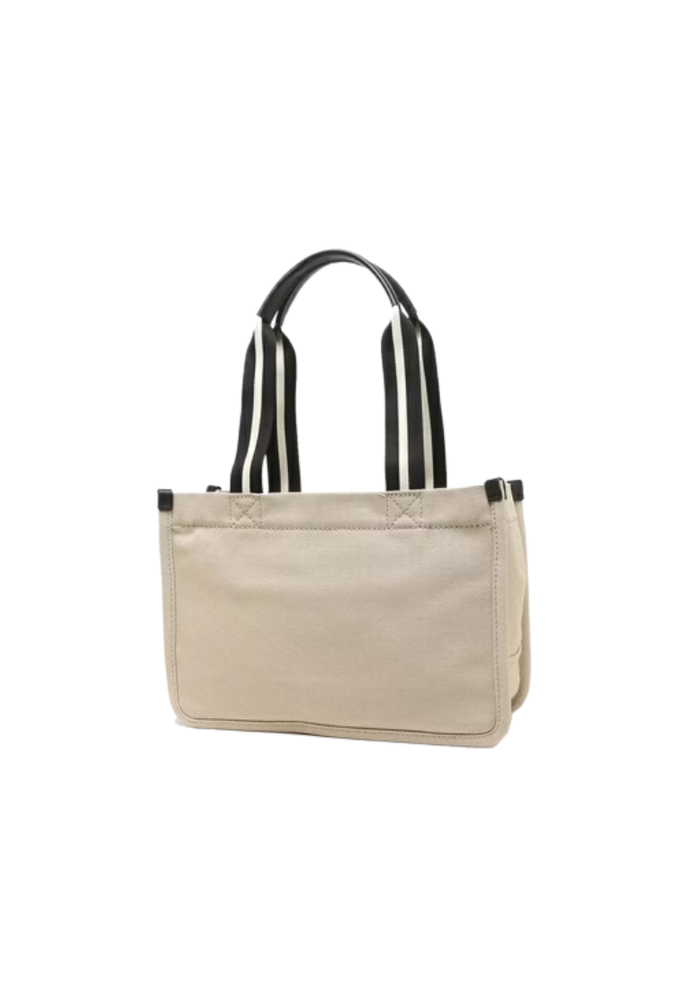 Marc Jacobs Signet H050M06FA21 Canvas Tote Bag In Beige