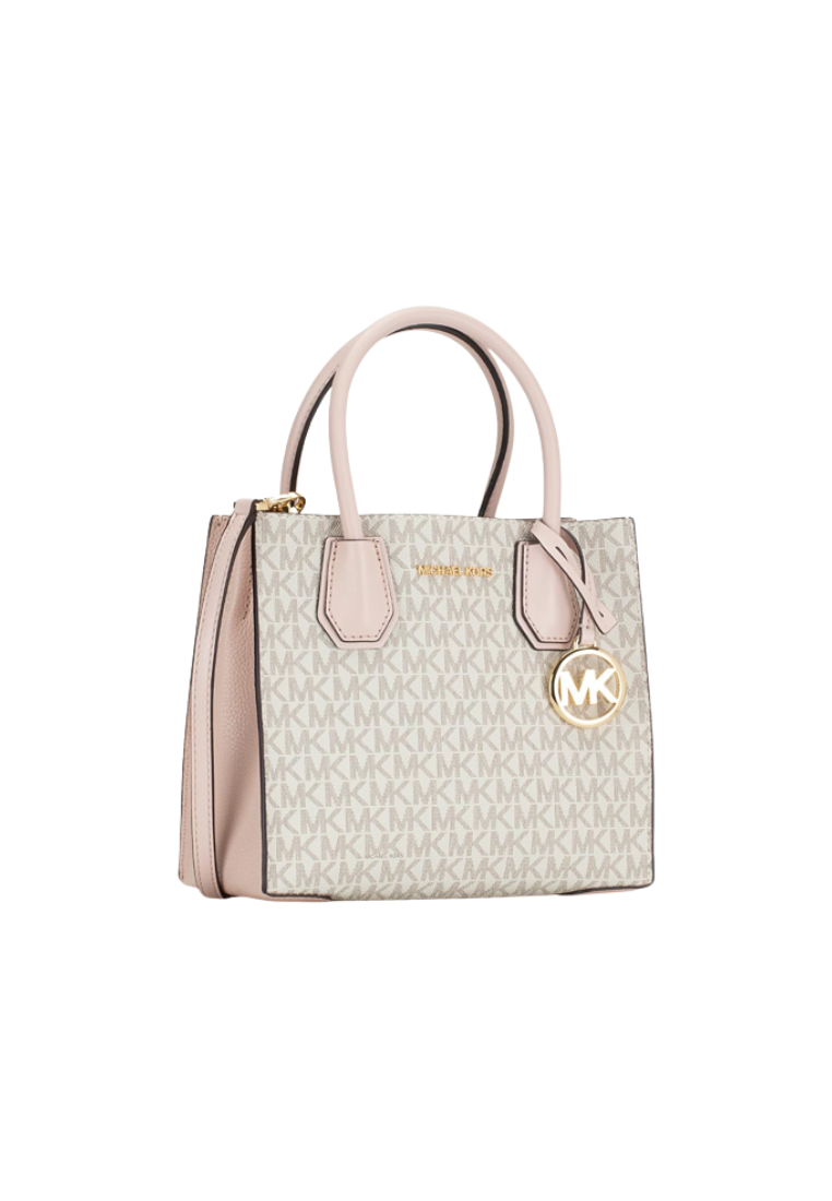 Michael Kors Medium Mercer 35S1GM9M2B Messenger Bag In Powder Blush