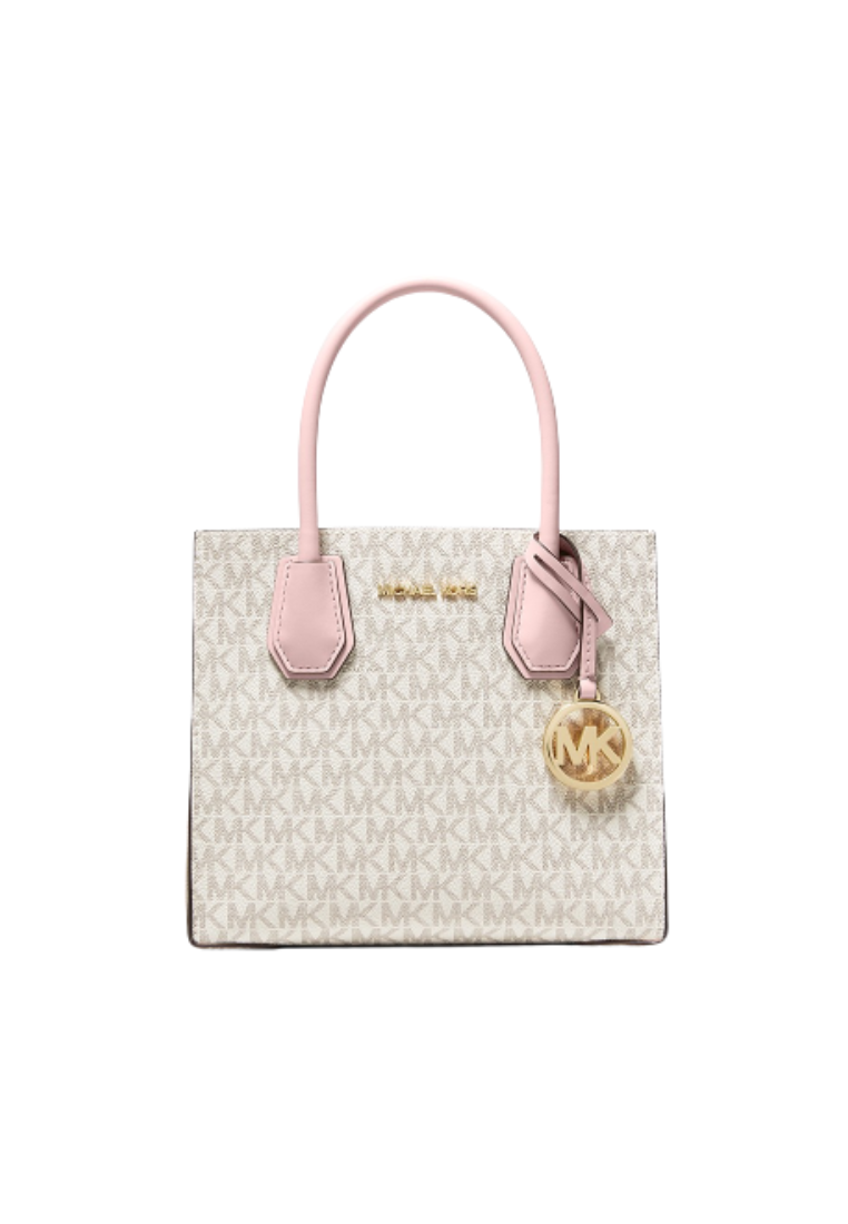 Michael Kors Medium Mercer 35S1GM9M2B Messenger Bag In Powder Blush
