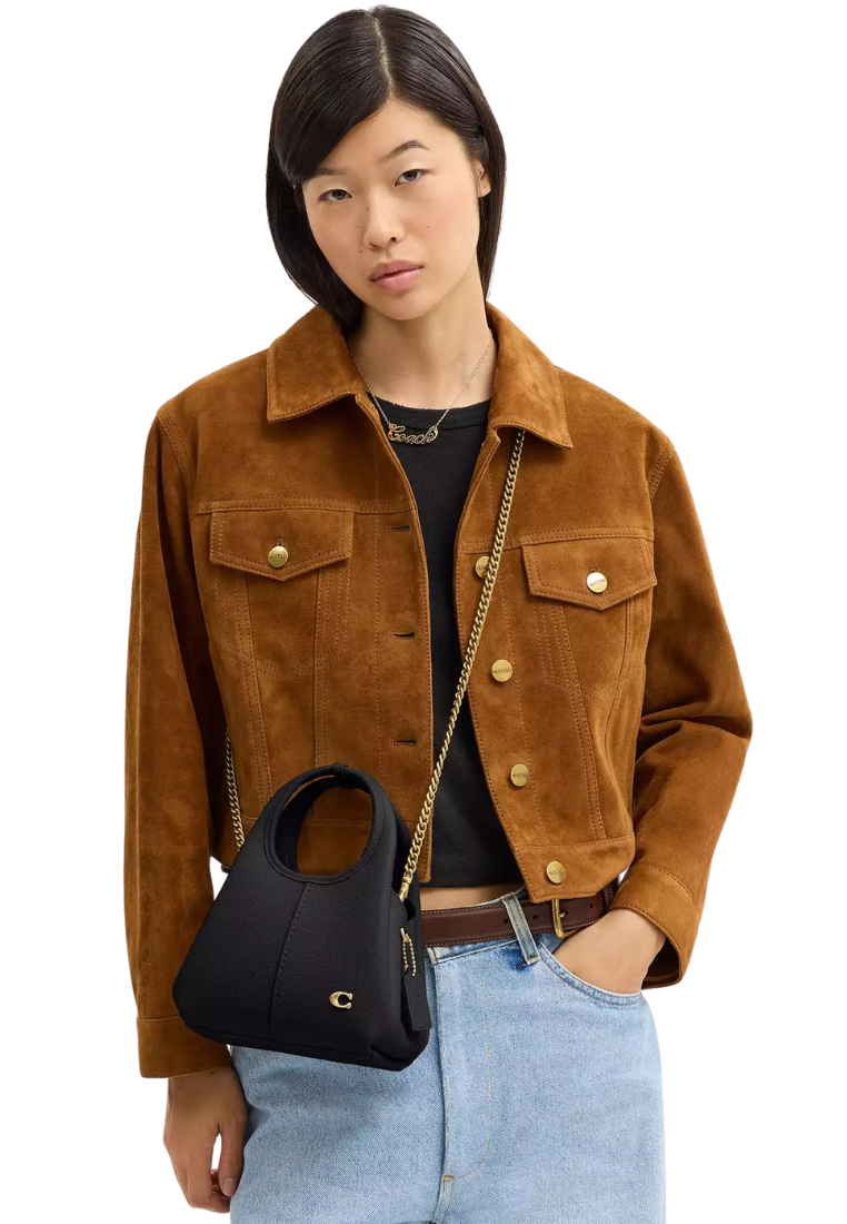 ( PREORDER ) Coach Lana 19 Shoulder Bag In Black CCY32