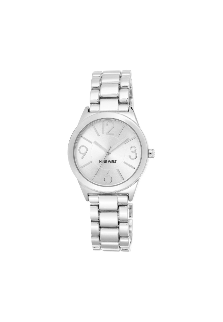 Nine West Silver Tone NW1663SVSB Watch