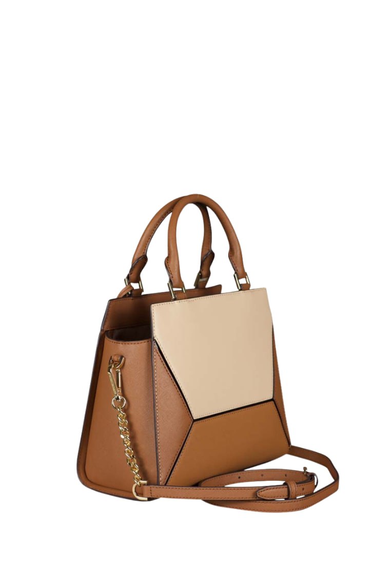 Michael Kors Medium Prism 35S1GTEM6L Messenger Satchel Bag In Luggage
