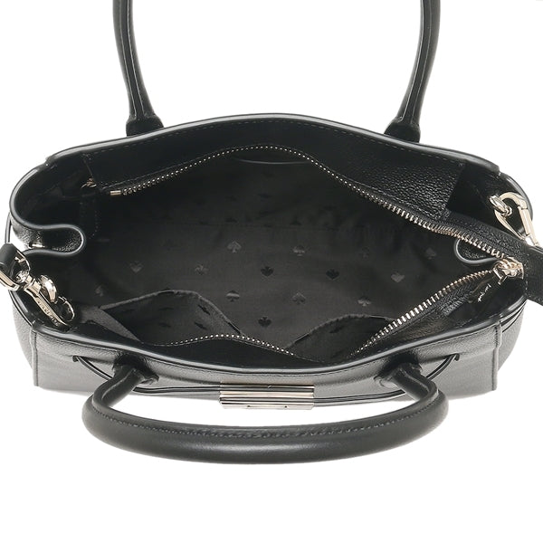 Kate Spade Medium Lucia K7349 Satchel Bag In Black
