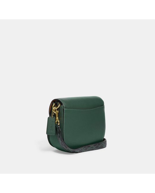 Coach Morgan CE566 Saddle Bag In Everglade Multi