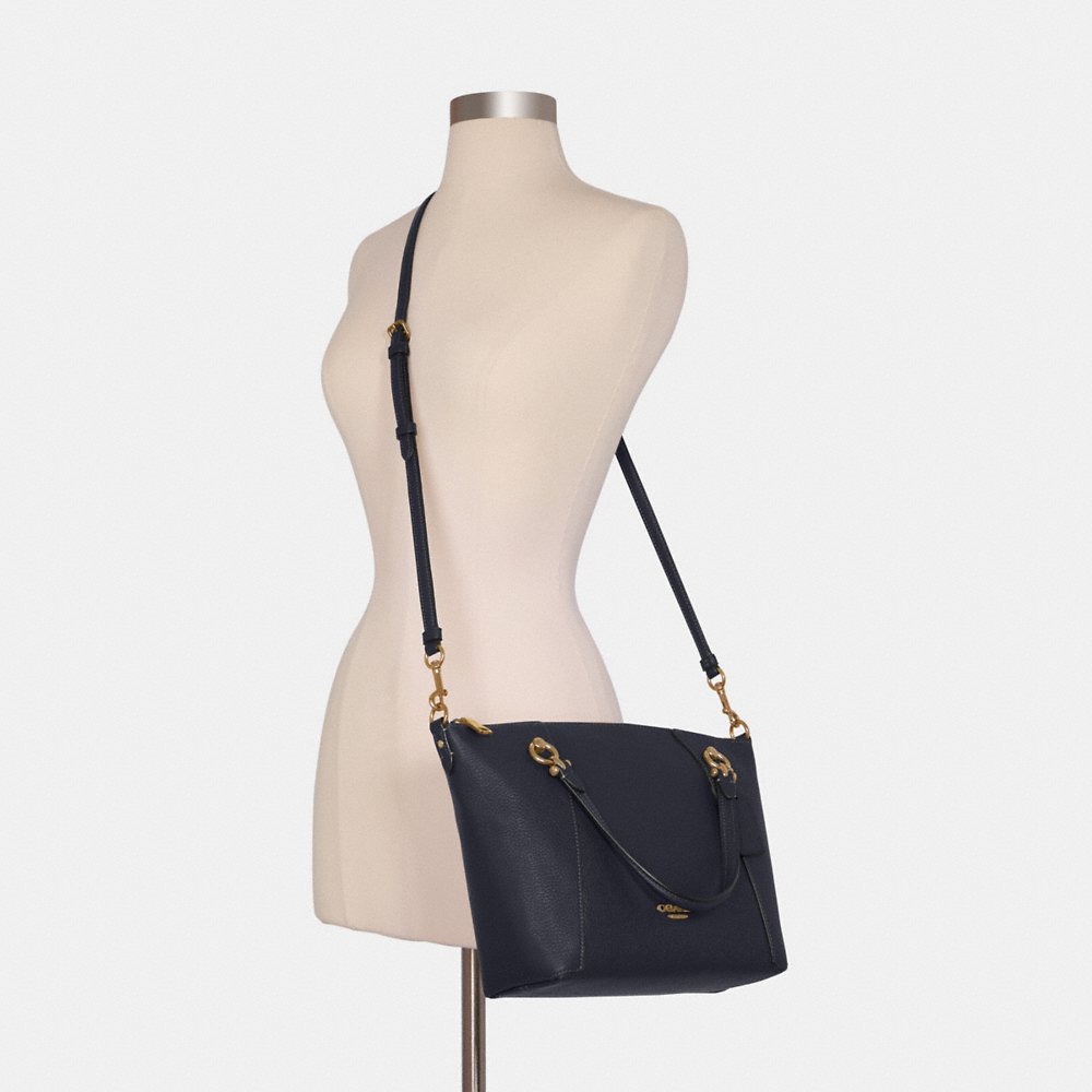 Coach Kacey C6229 Satchel Bag In Midnight