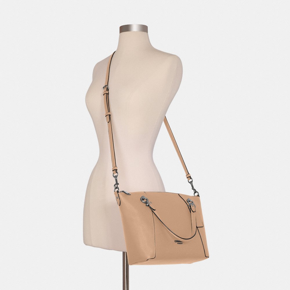 Coach Kacey C6229 Satchel Bag In Taupe