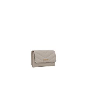 Michael Kors Jet Set Travel Soft Quilted Leather Large Trifold Wallet In Light Cream 35R4GTVF9V