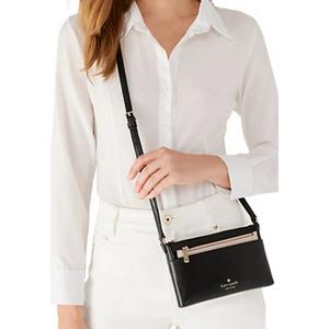 Kate Spade Sadie Set Crossbody Bag Top Zip In Black K7402