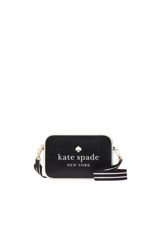 ( PREORDER ) Kate Spade Oh Snap Camera Bag In Black Multi KH756