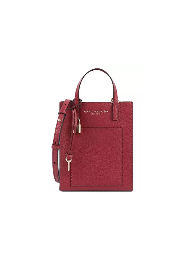 Marc Jacobs Micro Grind Tote Bag In Pomegranate H001L03FA22