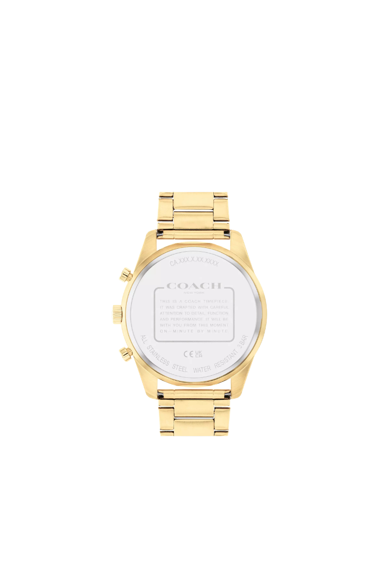 ( PREORDER ) Coach Cole 44 Mm Charm In Gold CO351